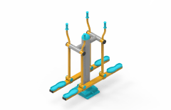 Ciftli Havada Gezinim Aleti KLF-08 | Dış Mekan Spor Aletleri | Erse Kent Mobilyaları